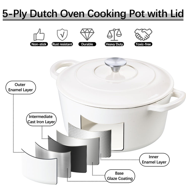 Dutch Oven Pot with Lid