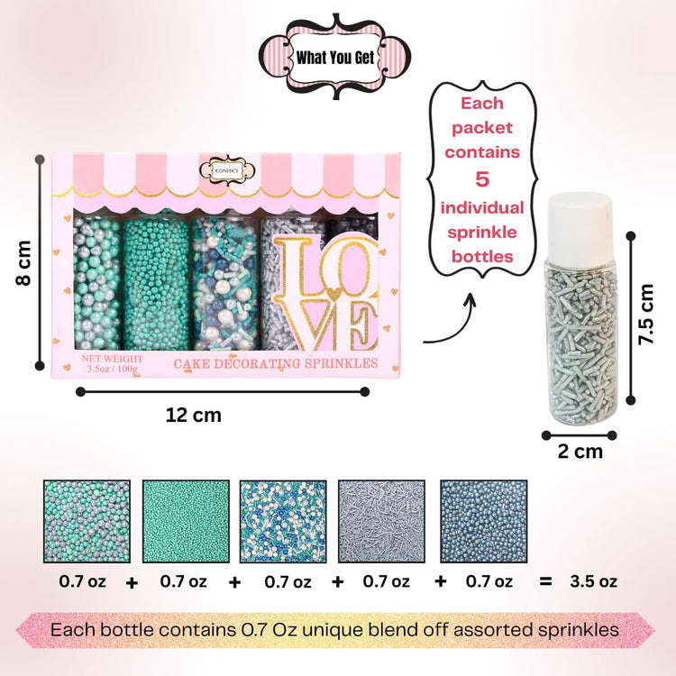 Edible Sprinkles (5 Ounce)