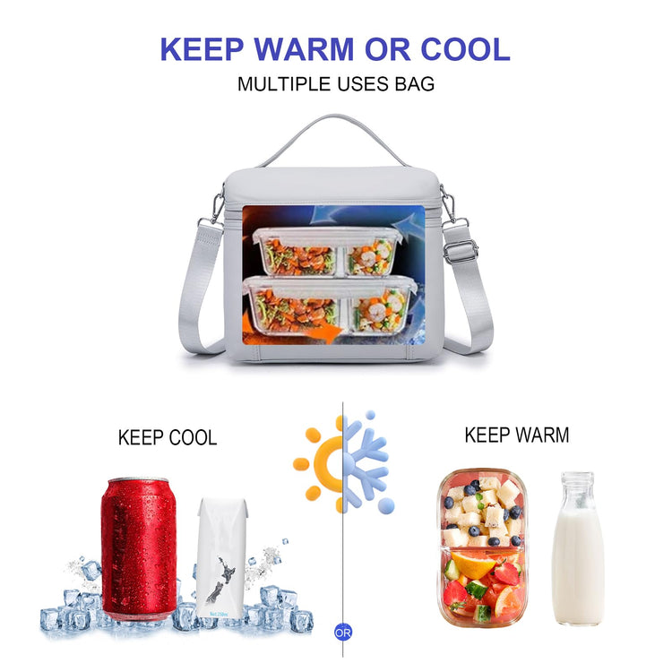 NOL 8L Insulated Lunch Bag for Women