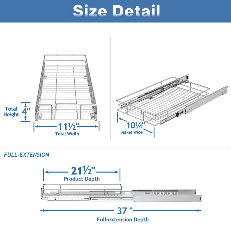 Pull Out Cabinet Organizer