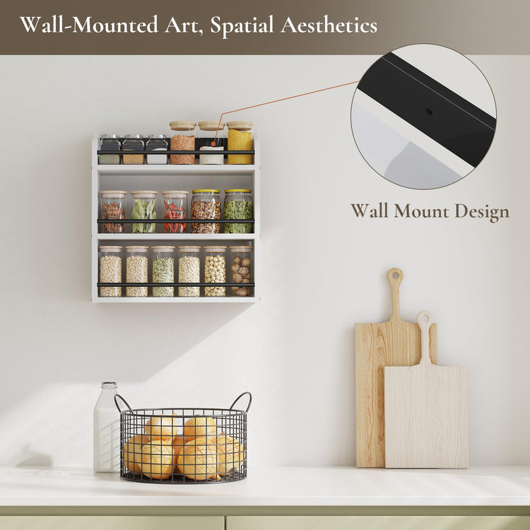 Spice Rack Wall Mount