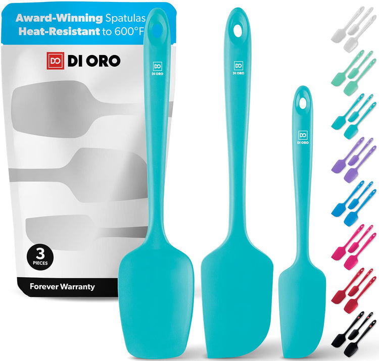 DI ORO Silicone Spatula Set (3 Count)