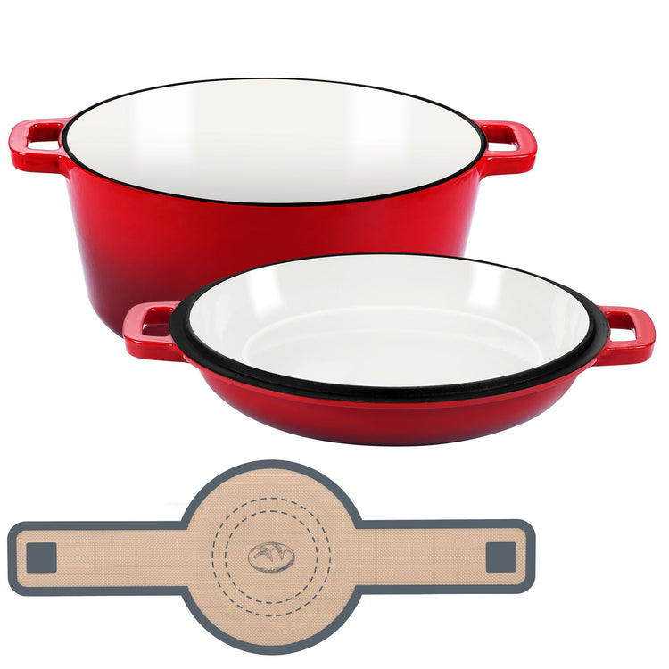 5 Quart Enameled Cast Iron Dutch Oven