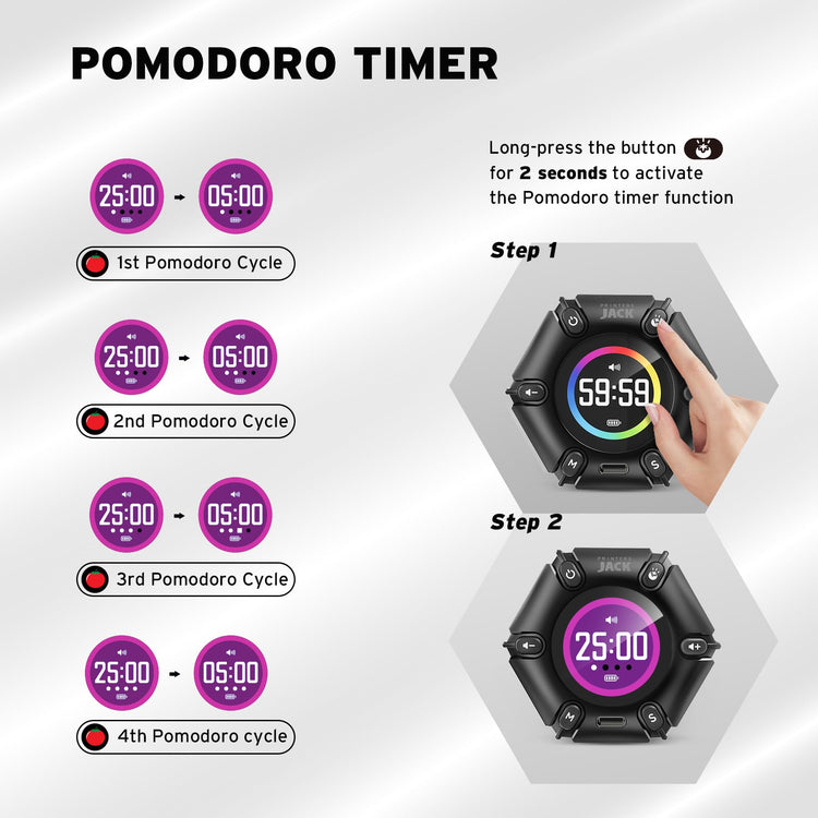 Smart FILP Pomodoro Timer 3