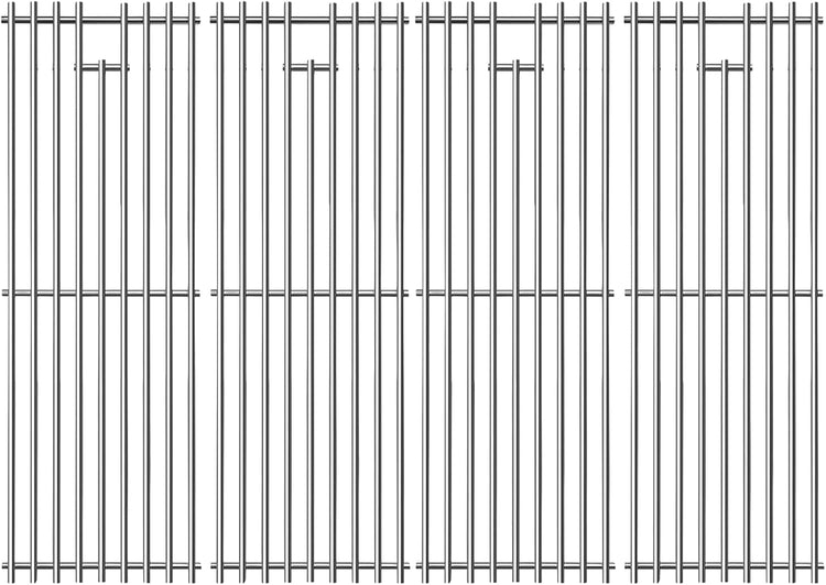 19-3/4" Stainless Steel 4 Cooking Grates Replacement Parts for Chargriller 2121, 2123, 2222, 2828, 3001, 3008, 3030, 3072, 3232, 3725, 4000, 4001, 4008, 4208, 5050, 5252 King Griller 3008, 5252 Grill