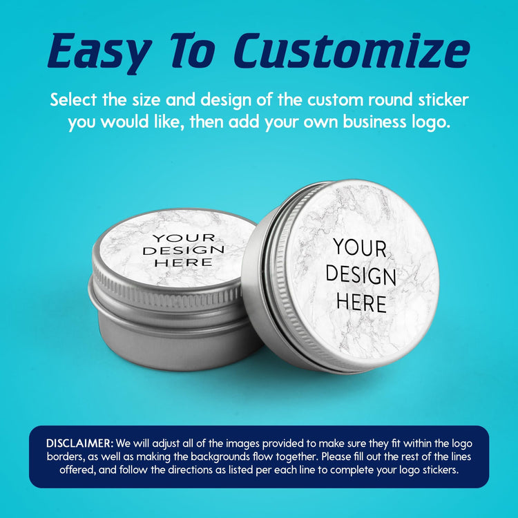100 Custom Vinyl Stickers (100 Count)