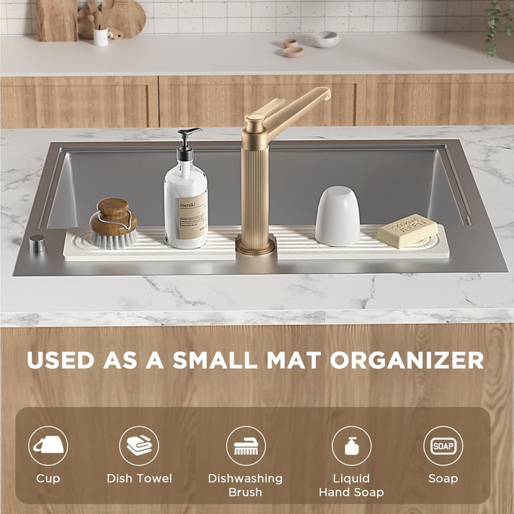 Faucet Mat for Kitchen Sink