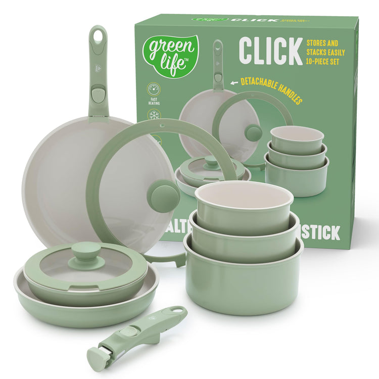 10 Piece Nonstick Pots & Pans Set