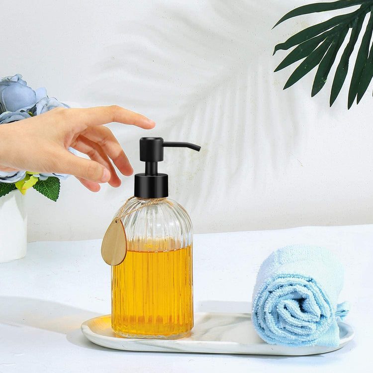 Soap Dispenser with Silicone Pad