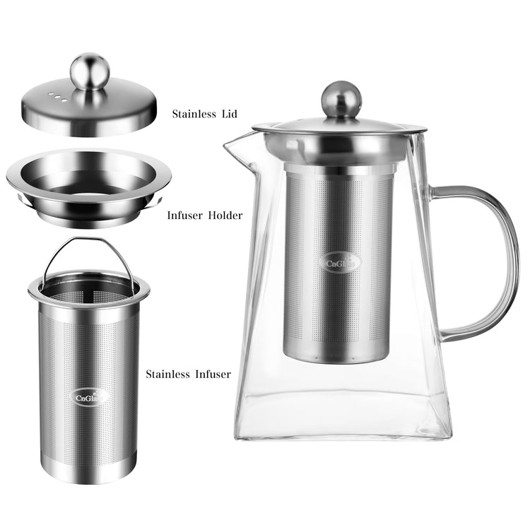 Glass Teapot with Infuser