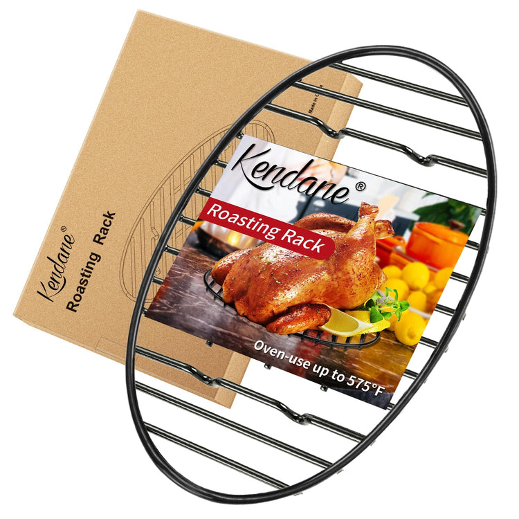 Roasting Rack with Integrated Feet