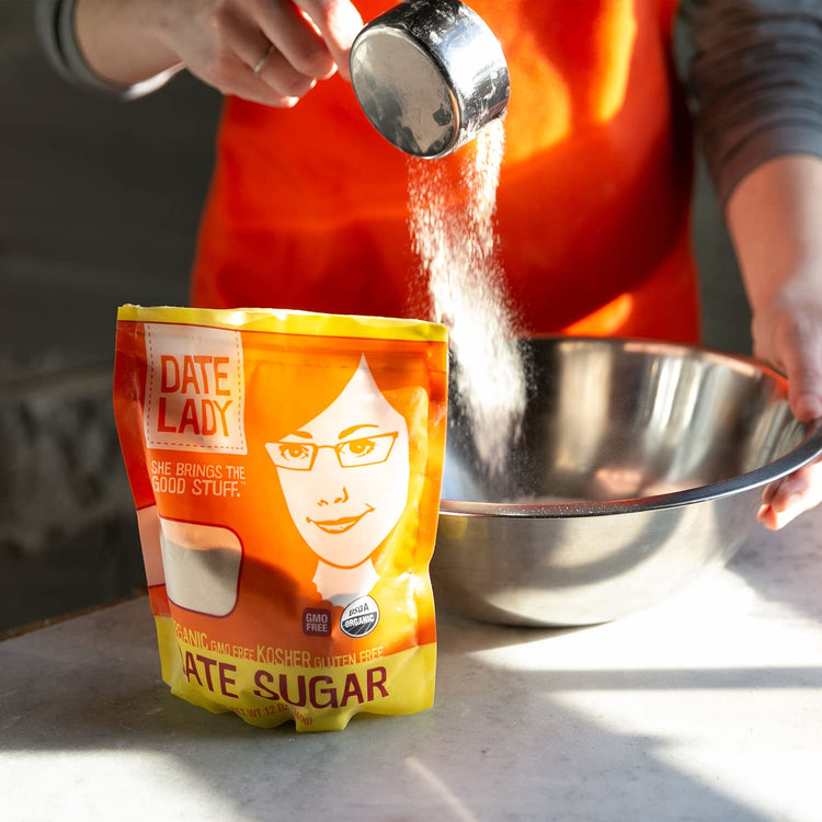Date Sugar Organic Sugar Substitute for Baking (16 Ounce)