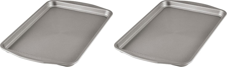 Circulon Nonstick Bakeware, Nonstick Cookie Sheet/Baking Sheet - 11 Inch x 17 Inch, Dark Gray (Pack of 2)