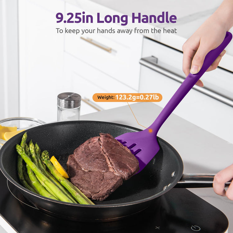 Silicone Turner Spatula Set of 2 (2 Count)