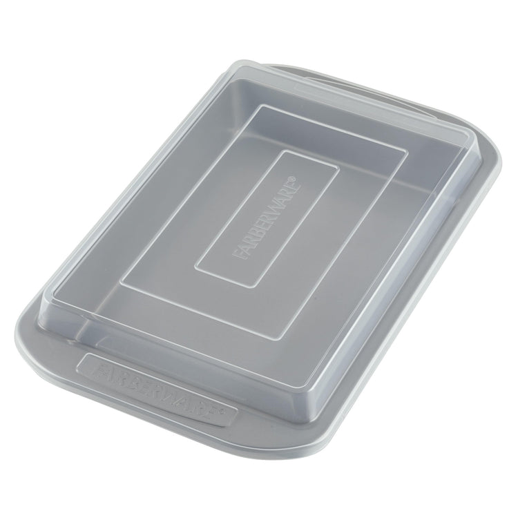 Nonstick Bakeware Rectangular Cake Pan with Lid