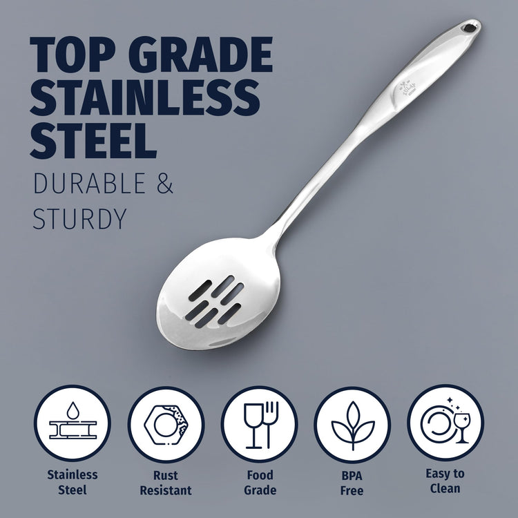 Stainless Steel Slotted Spoon