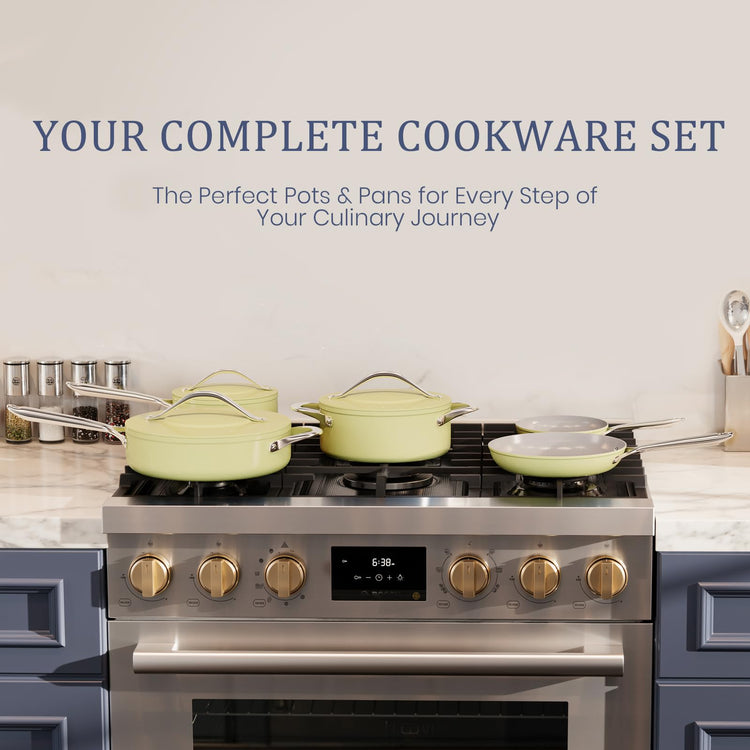 Premium Ceramic Sauce Pan with Lid