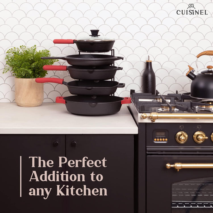 Pan Organizer for Cast Iron Skillets