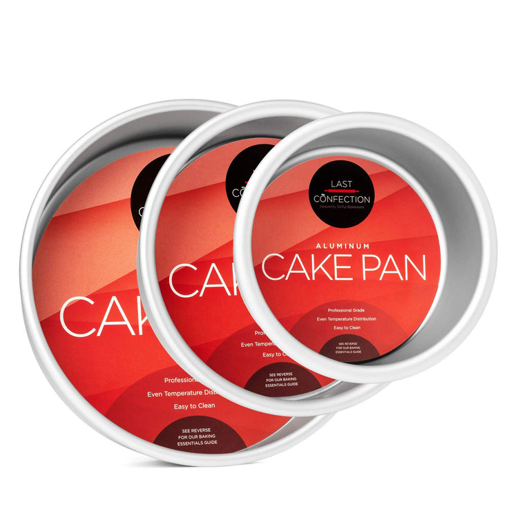 3 Piece Round Cake Pan Set