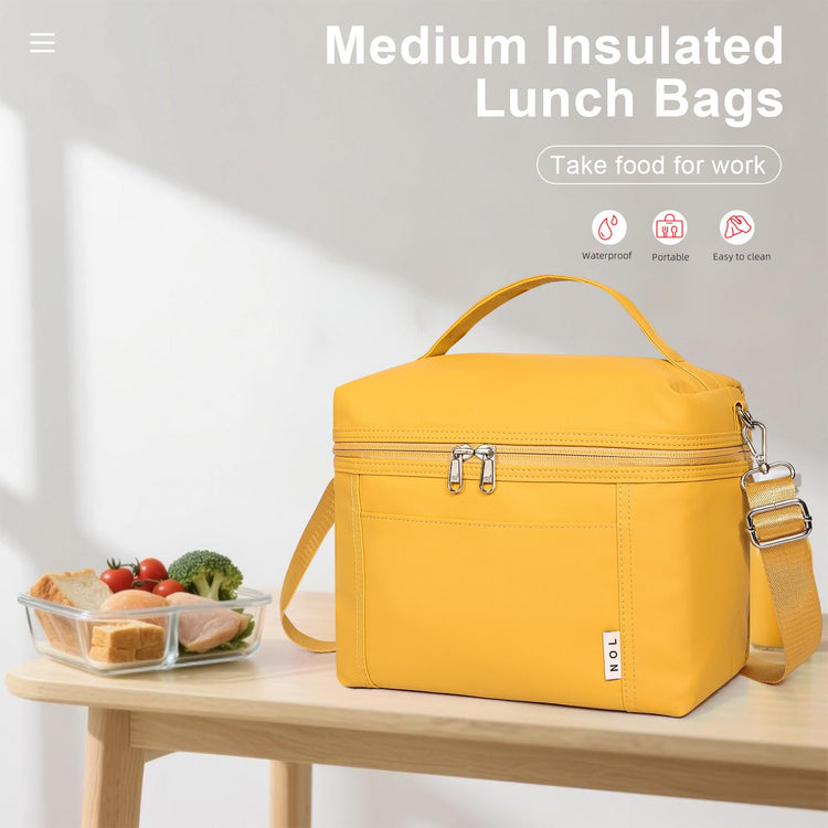NOL 8L Insulated Lunch Bag for Women