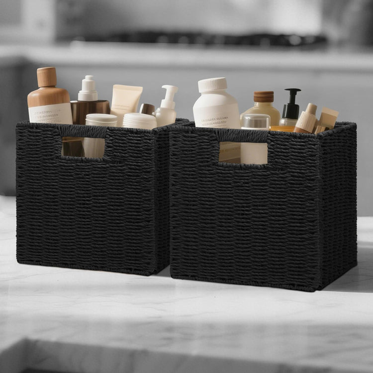 Wicker Storage Baskets for Organizing (4.8 pound(s))