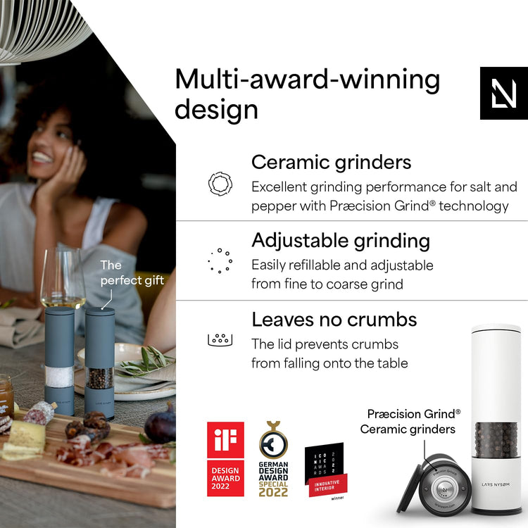 Salt and Pepper Grinder Set Manual