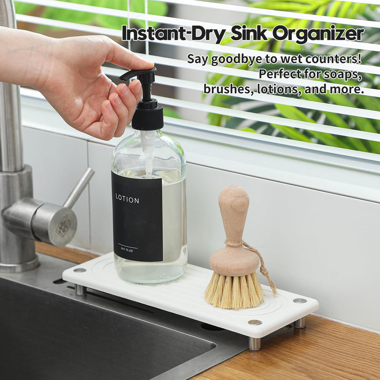 Water Absorbing Stone Sink Caddy