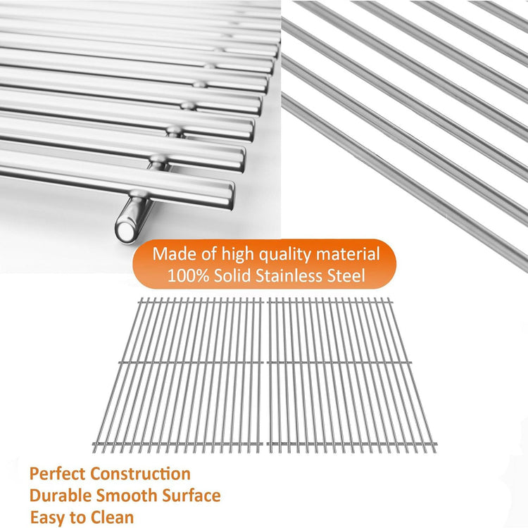 18.75" Cooking Grates for Weber Genesis II 300 and Genesis II LX 300 Series Gas Grills