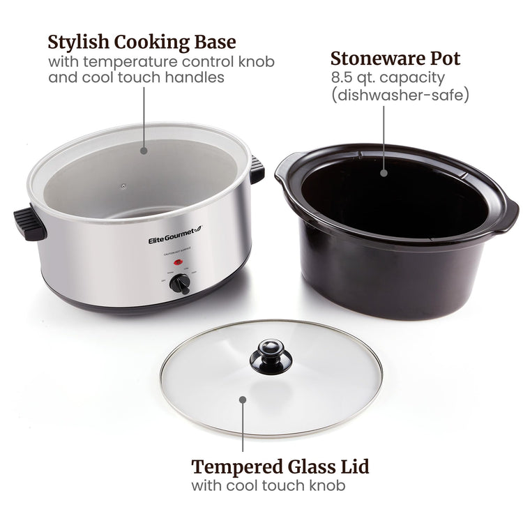 Stainless Steel Slow Cooker