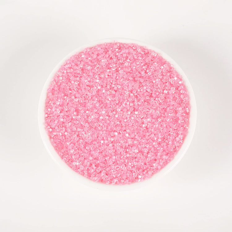Pink Sanding Sugar Sprinkles (3 Ounce)