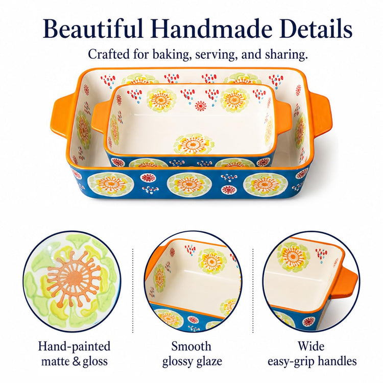 Ceramic Baking Dish Set