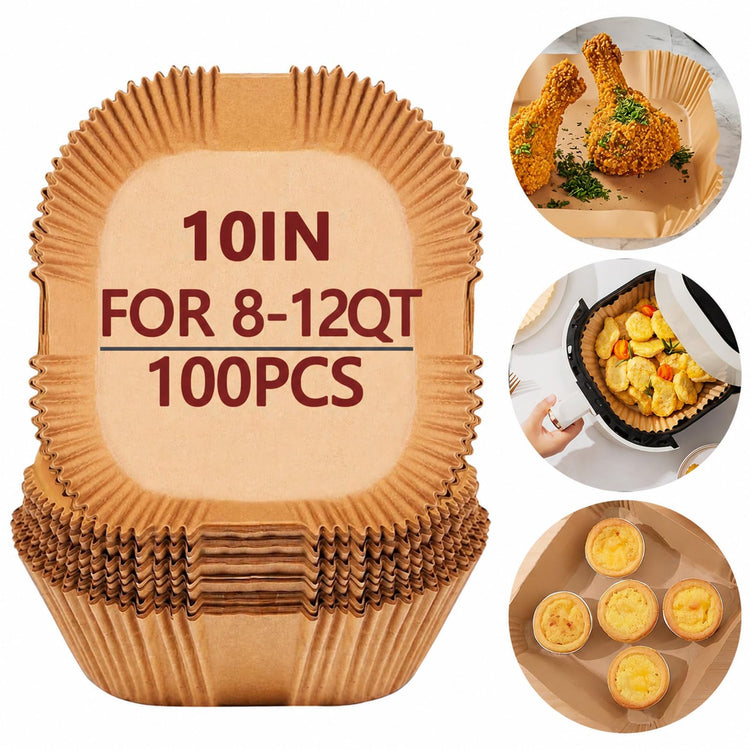 10 Inch Air Fryer Liners Disposable