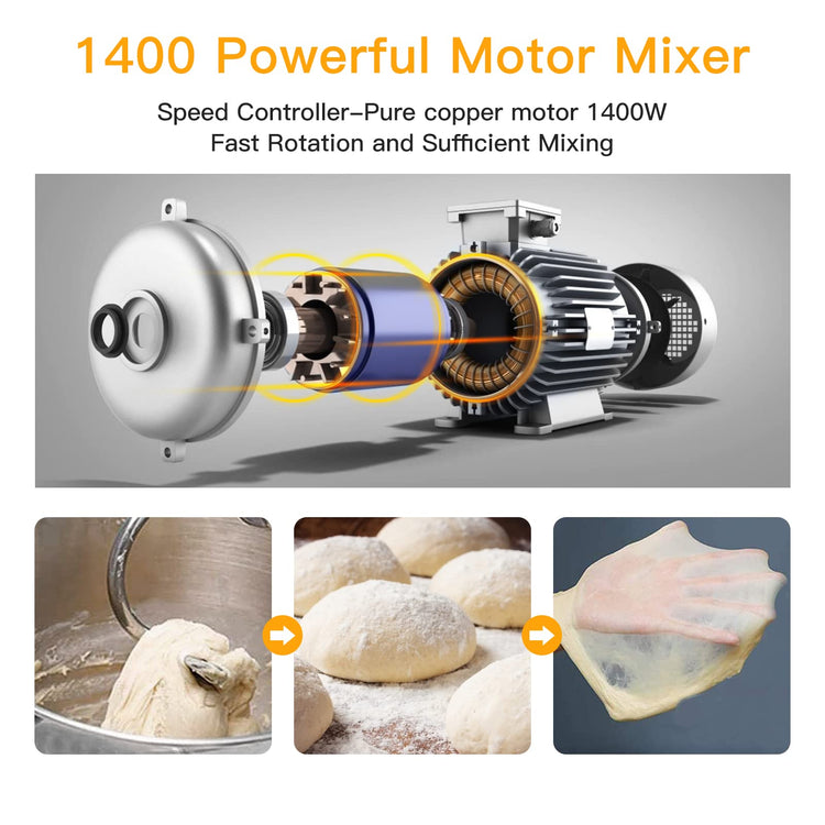 7.5 QT Stand Food Mixer
