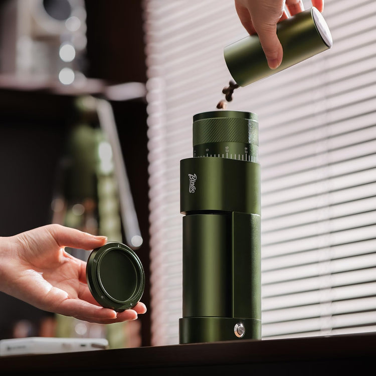 DM09 Coffee Grinder Electric with CNC Steel Burr