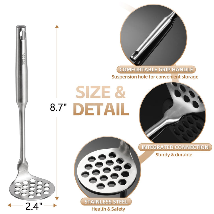 Potato Masher Stainless Steel Small