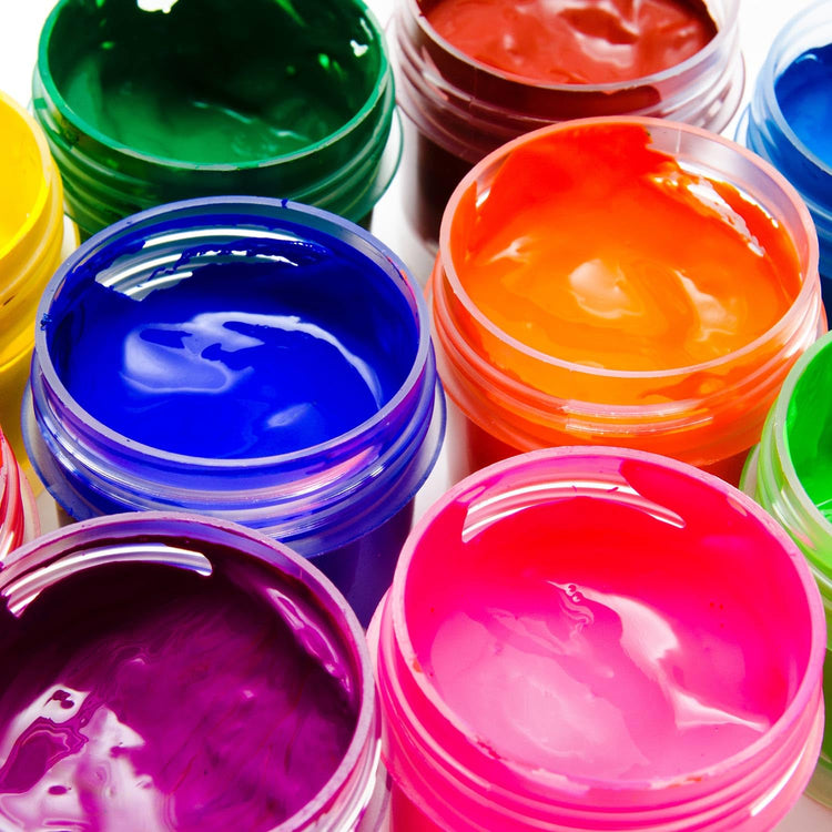 6 Pack 4 oz Plastic Jars Containers with Lids Wide (4 Ounce)