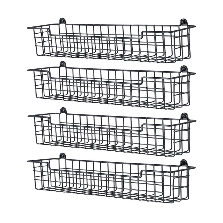 Spice Rack Organizer Wall Mount (4 Count)