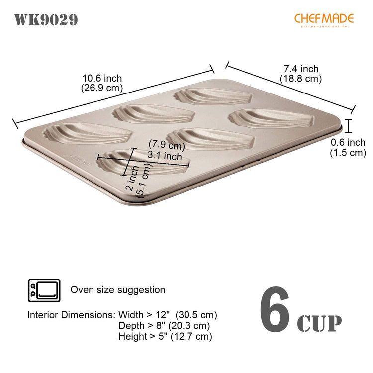 Madeleine Mold Cake Pan