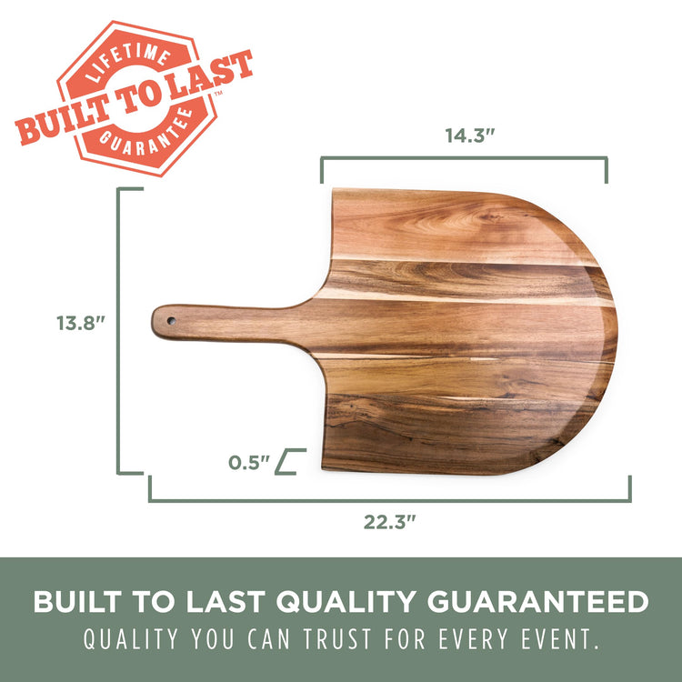 Acacia Wood Pizza Spatula Peel