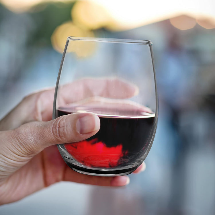 Stemless Wine Glasses by ARC 5.5 oz. Set of 12 (12 Count)