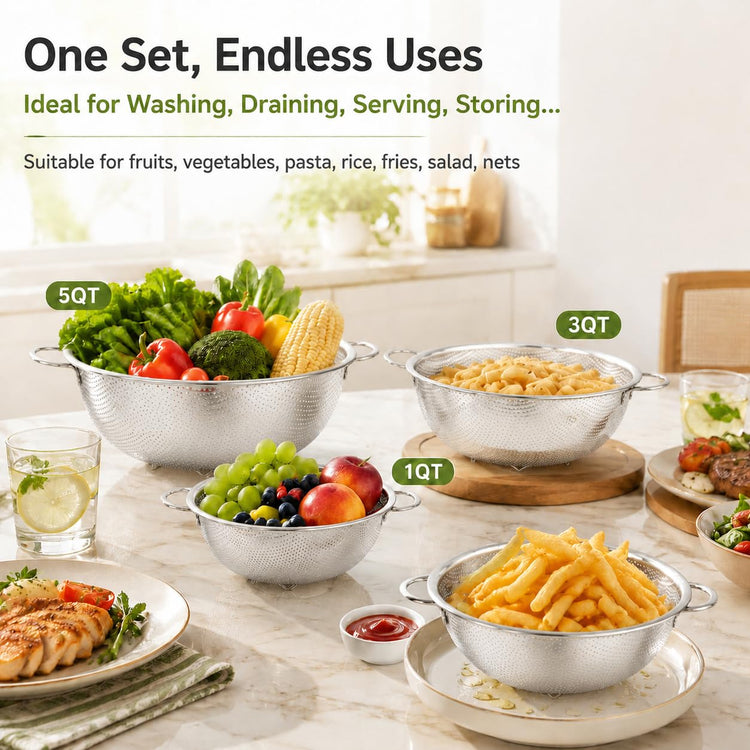 Colander Set of 3
