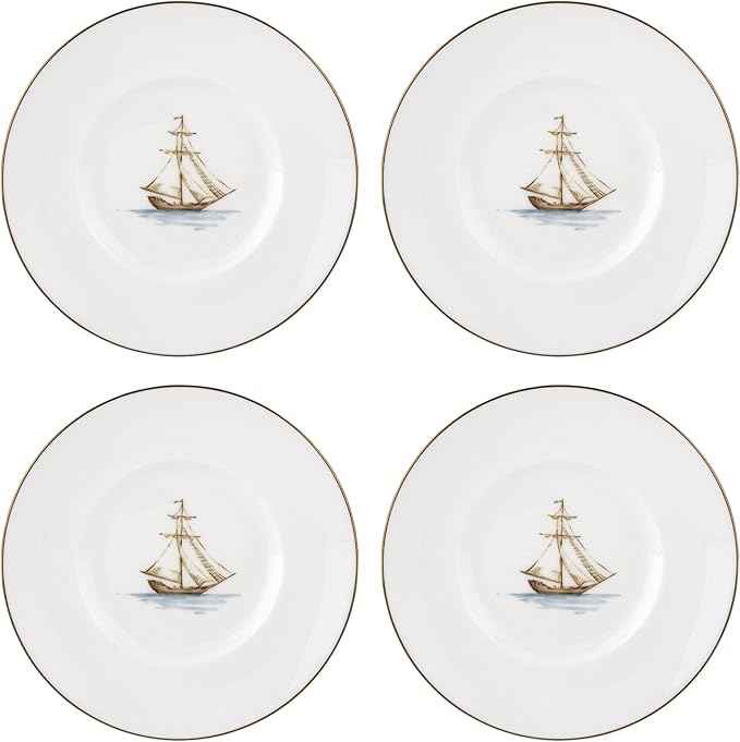 Lenox 897266 British Colonial Tradewind Dessert Plates, Set of 4