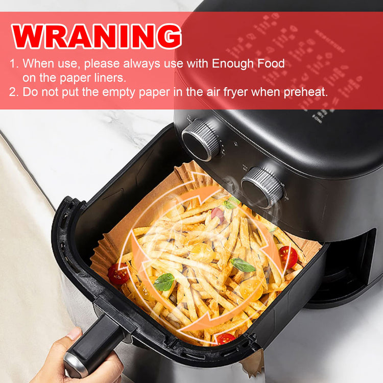 Air Fryer Paper Liners (50 Count)