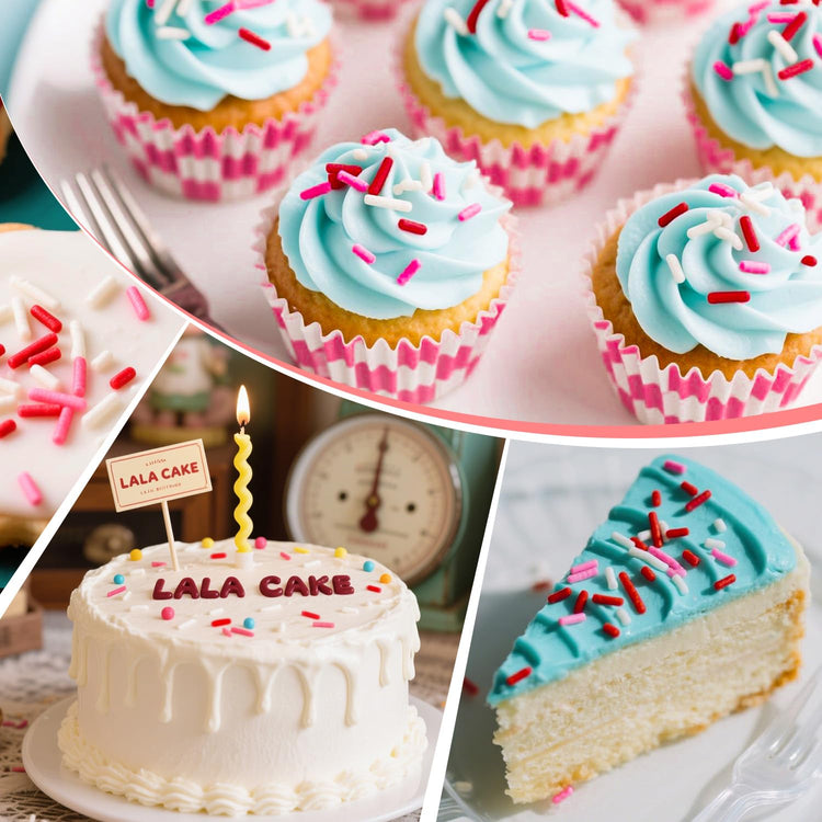 Valentines Pink Jimmies Sprinkles (5.2911 Ounce)