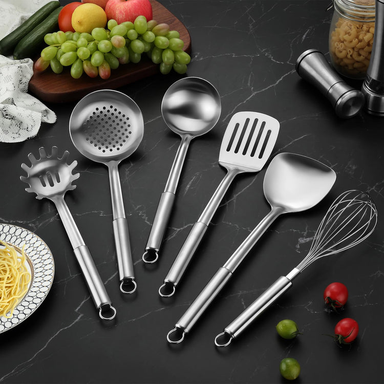 6 Piece Kitchen Cooking Utensils Set (6 Count)