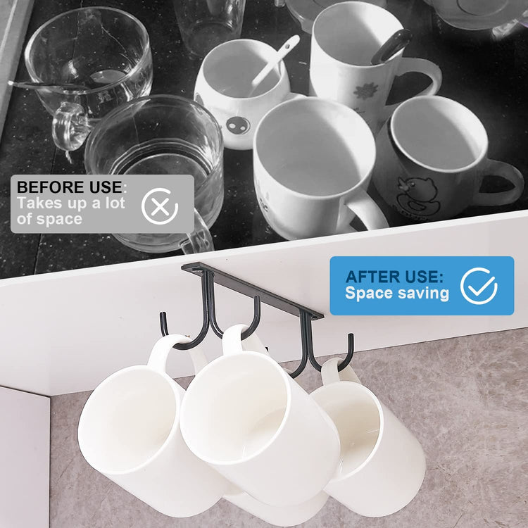 Mug Rack Under Cabinet