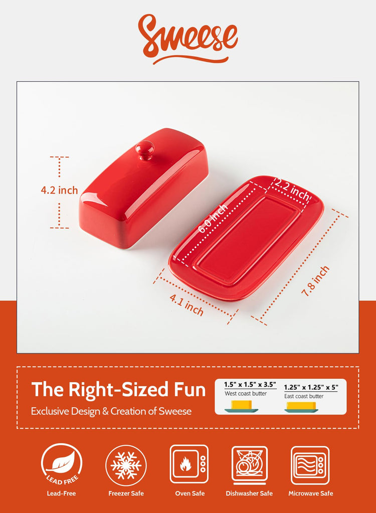 Butter Dish with Lid