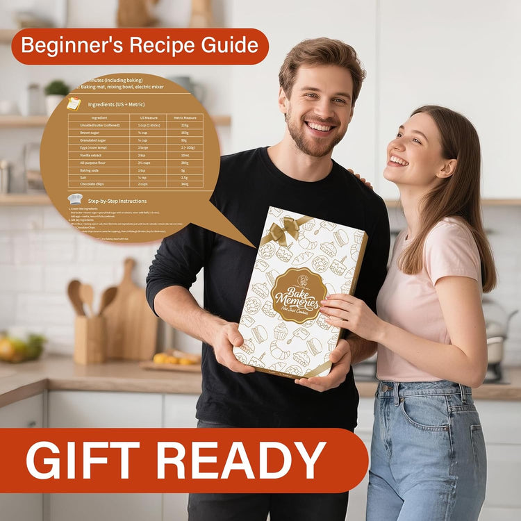 Non-Slip Silicone Baking Mat - 20x28 inch Extra Thick Pastry Mat with Measurements for Sourdough, Macarons, Bread, Pizza, Dough Rolling, Kneading, Oven Mat Heat Resistant to 480ยฐF Gift for Baker