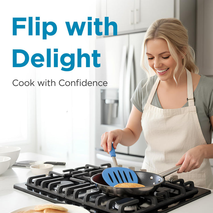 WaltzGrip Platinum Silicone Pancake Spatula Turner