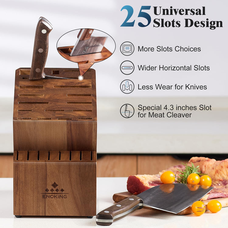 Knife Block without Knives (25 Slots)